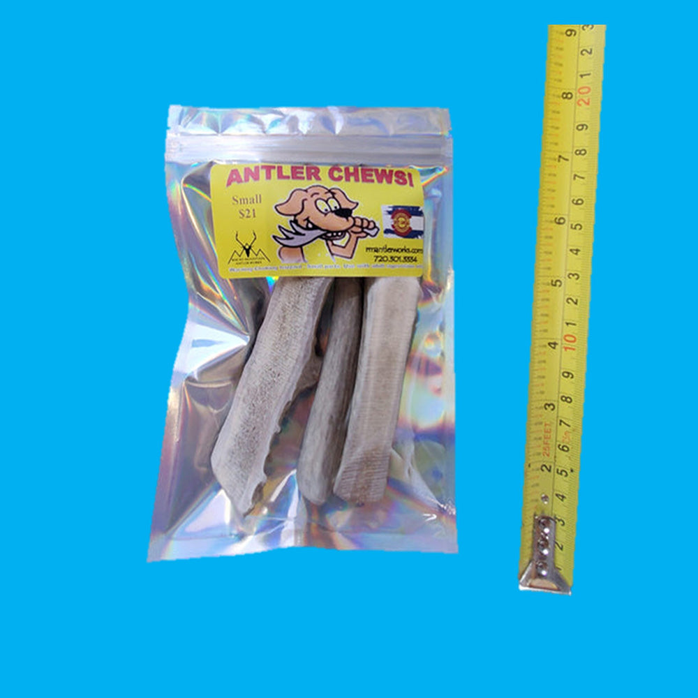 Antler Chews For Dogs, Packaged