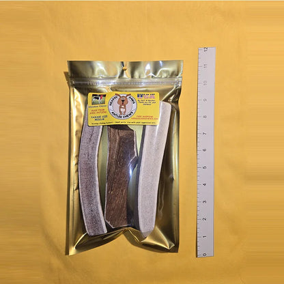 Antler Chews For Dogs, Packaged